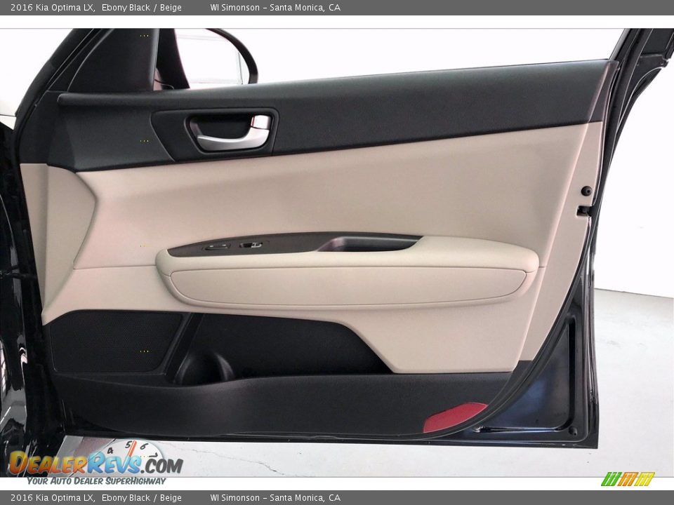 Door Panel of 2016 Kia Optima LX Photo #26