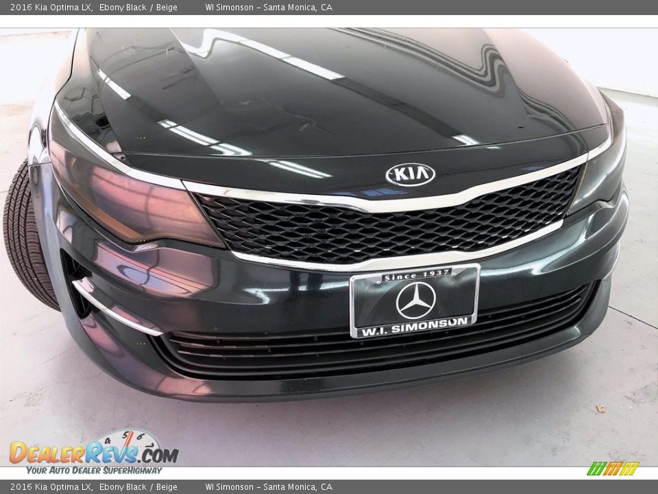 2016 Kia Optima LX Ebony Black / Beige Photo #29