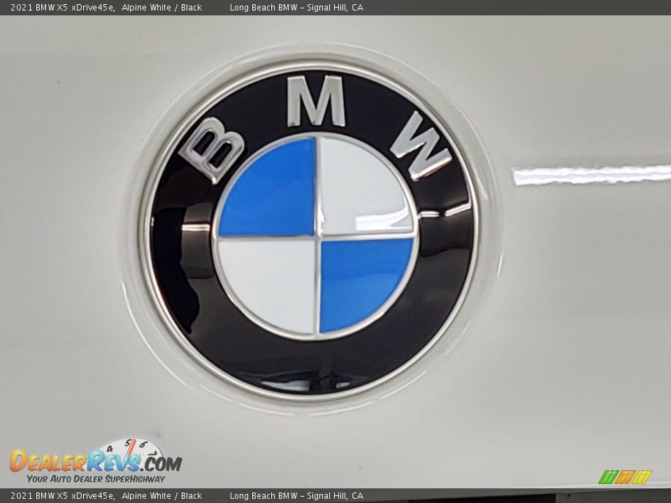 2021 BMW X5 xDrive45e Alpine White / Black Photo #23