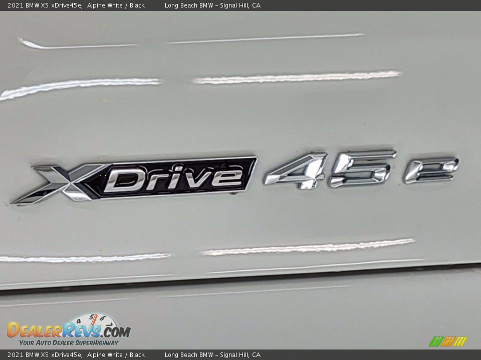 2021 BMW X5 xDrive45e Alpine White / Black Photo #24