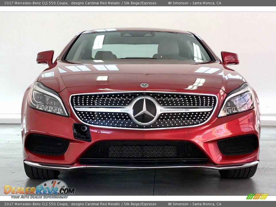 designo Cardinal Red Metallic 2017 Mercedes-Benz CLS 550 Coupe Photo #2