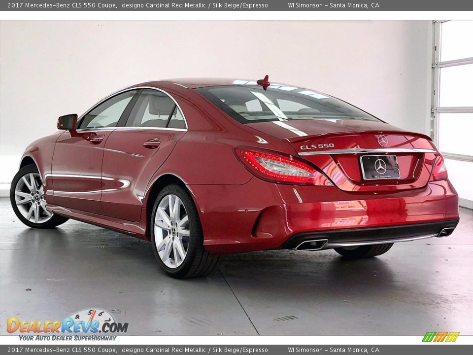 designo Cardinal Red Metallic 2017 Mercedes-Benz CLS 550 Coupe Photo #10