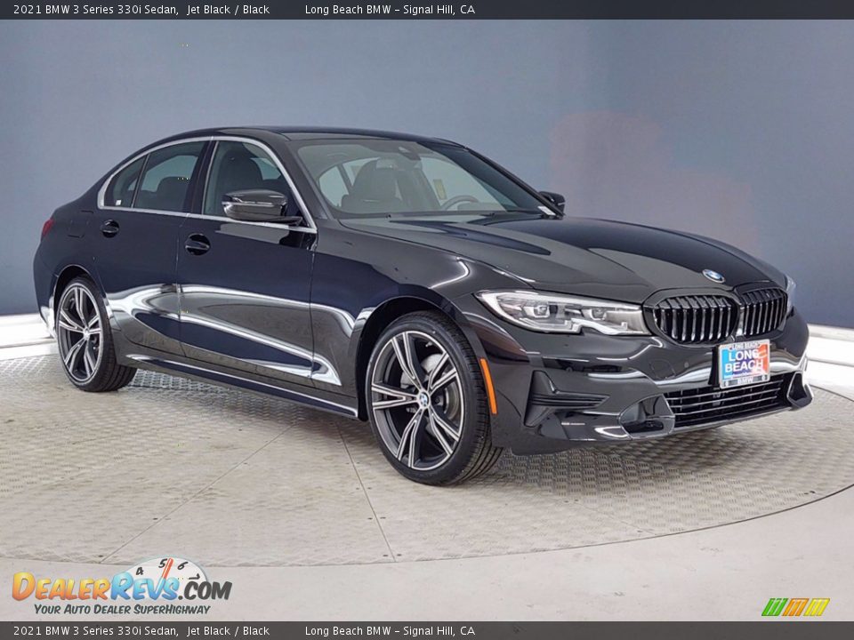 2021 BMW 3 Series 330i Sedan Jet Black / Black Photo #27