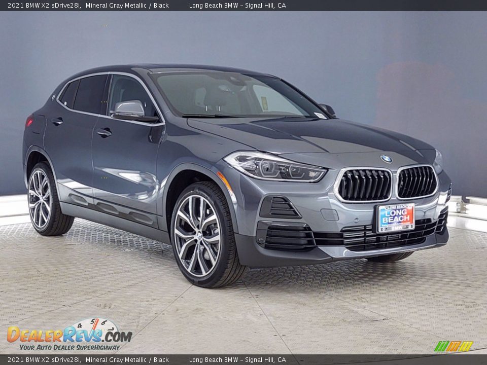 2021 BMW X2 sDrive28i Mineral Gray Metallic / Black Photo #1