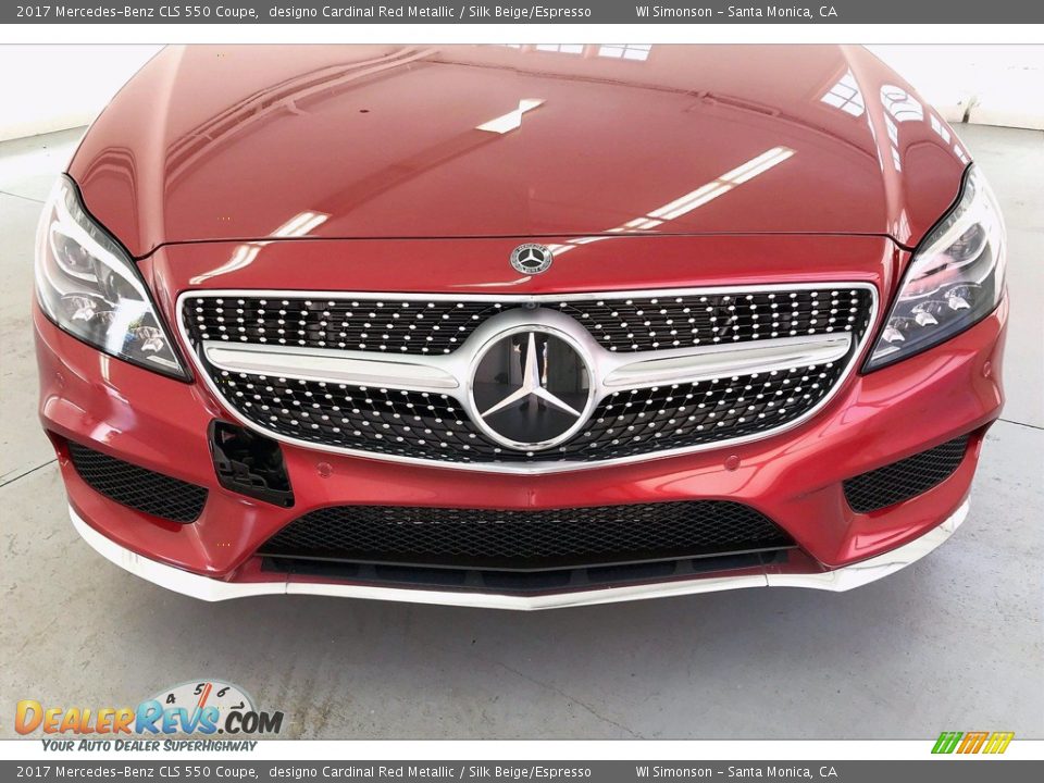 2017 Mercedes-Benz CLS 550 Coupe designo Cardinal Red Metallic / Silk Beige/Espresso Photo #30