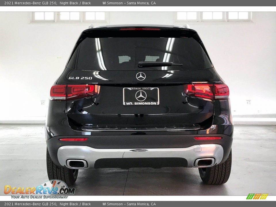 2021 Mercedes-Benz GLB 250 Night Black / Black Photo #3