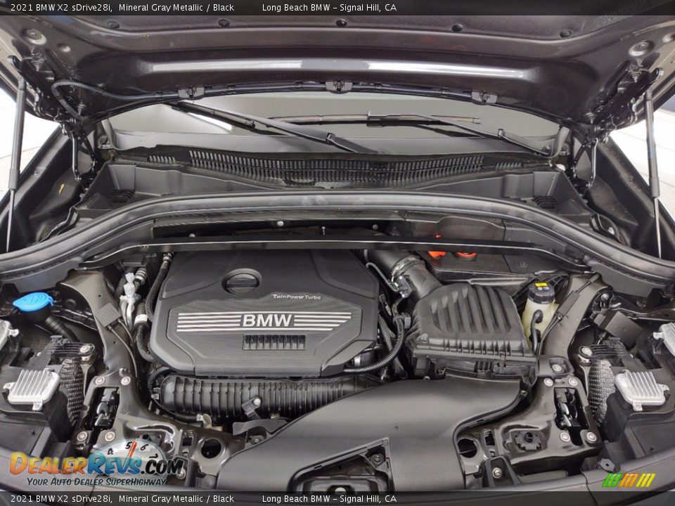 2021 BMW X2 sDrive28i Mineral Gray Metallic / Black Photo #19