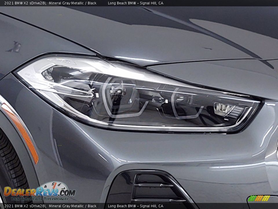 2021 BMW X2 sDrive28i Mineral Gray Metallic / Black Photo #20