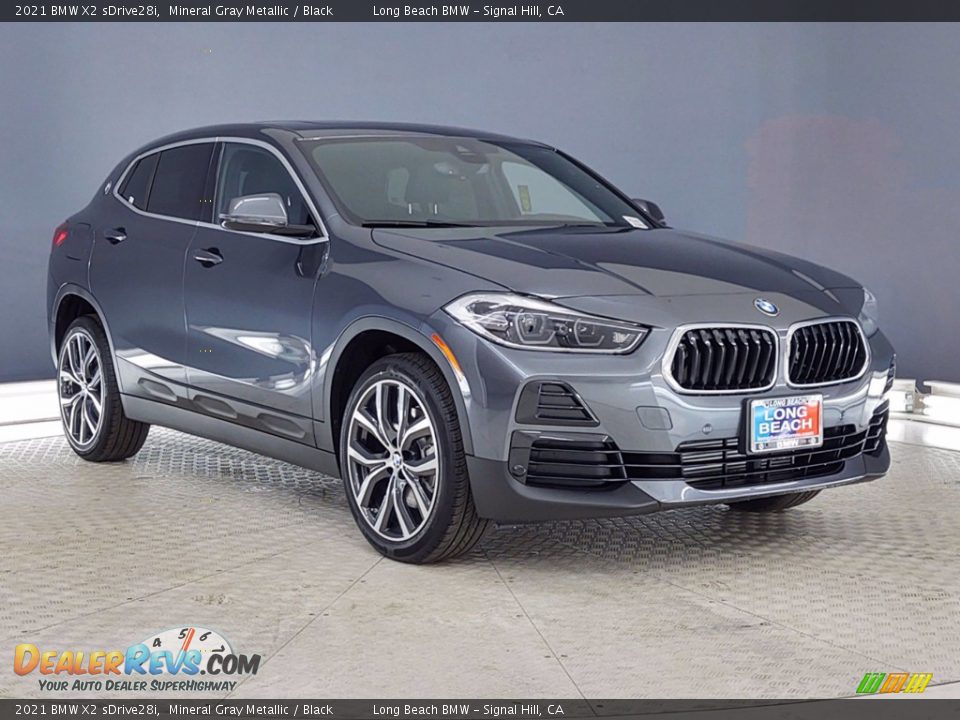2021 BMW X2 sDrive28i Mineral Gray Metallic / Black Photo #27