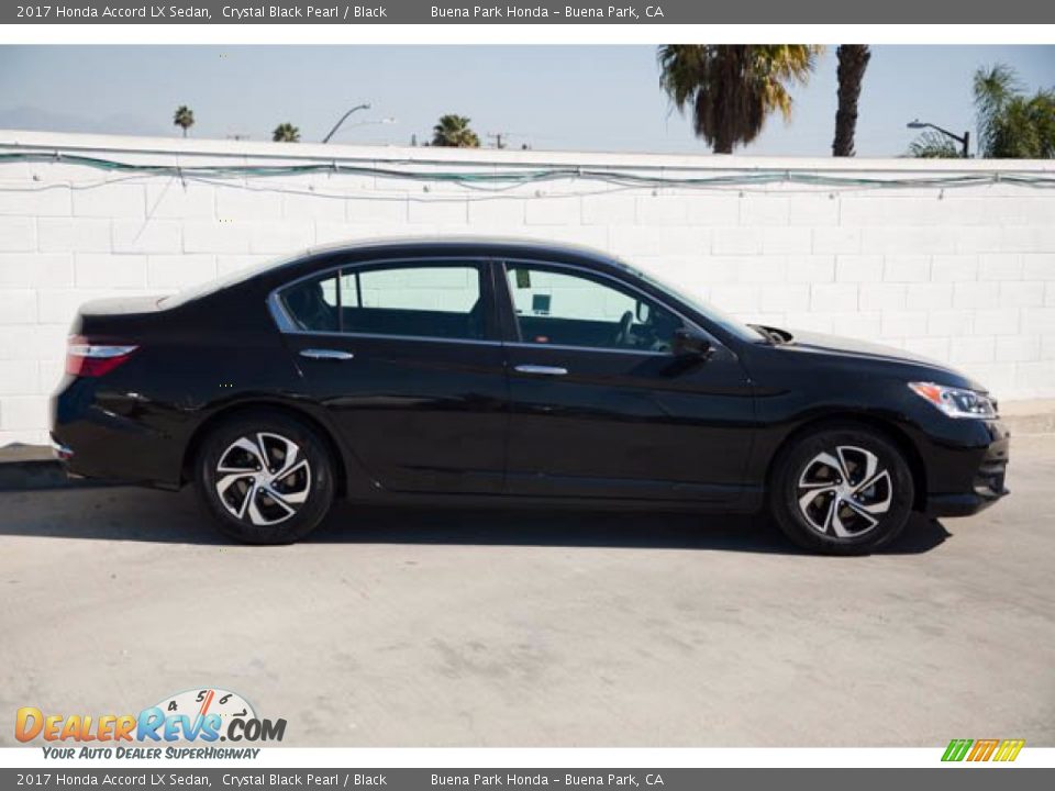 2017 Honda Accord LX Sedan Crystal Black Pearl / Black Photo #14
