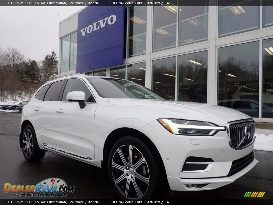 Front 3/4 View of 2018 Volvo XC60 T5 AWD Inscription Photo #1