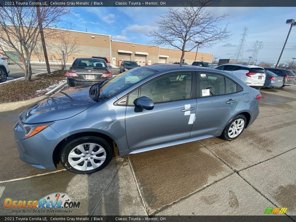 2021 Toyota Corolla LE Celestite Gray Metallic / Black Photo #1