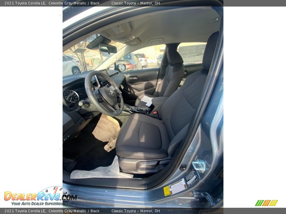 2021 Toyota Corolla LE Celestite Gray Metallic / Black Photo #2