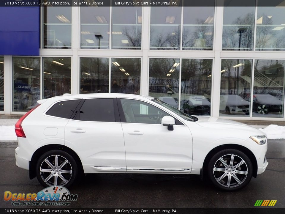 Ice White 2018 Volvo XC60 T5 AWD Inscription Photo #2