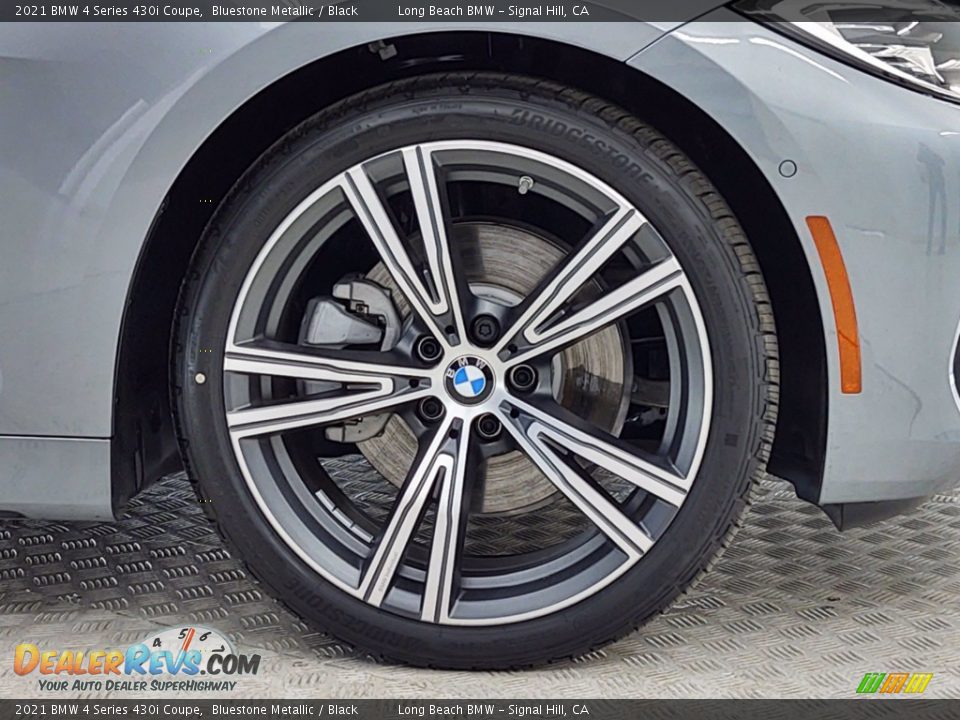 2021 BMW 4 Series 430i Coupe Bluestone Metallic / Black Photo #3