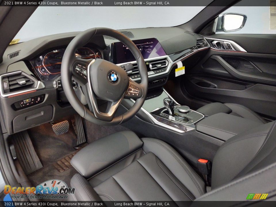 2021 BMW 4 Series 430i Coupe Bluestone Metallic / Black Photo #4