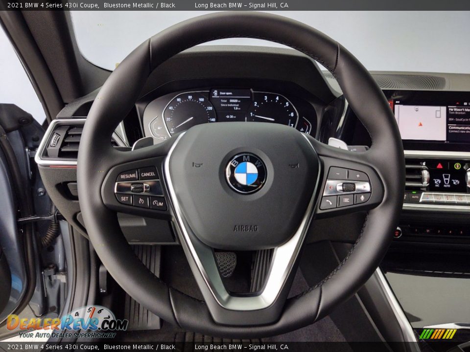 2021 BMW 4 Series 430i Coupe Bluestone Metallic / Black Photo #8