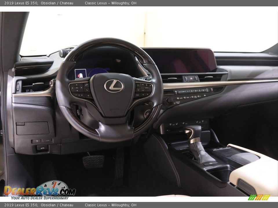 2019 Lexus ES 350 Obsidian / Chateau Photo #6