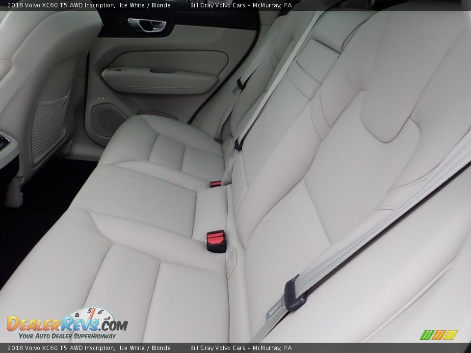 2018 Volvo XC60 T5 AWD Inscription Ice White / Blonde Photo #16