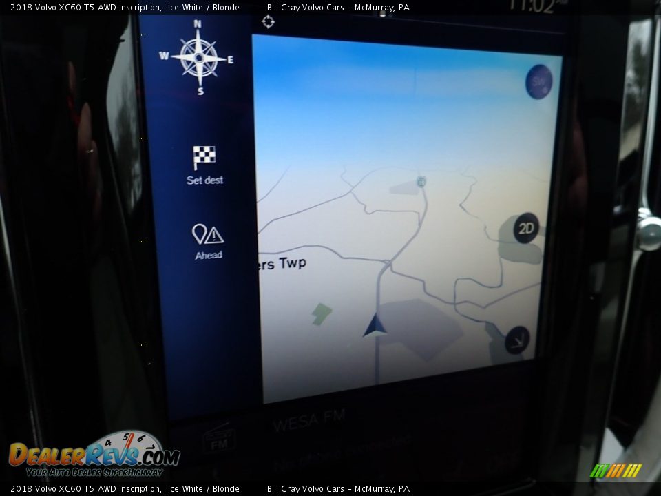 2018 Volvo XC60 T5 AWD Inscription Ice White / Blonde Photo #21