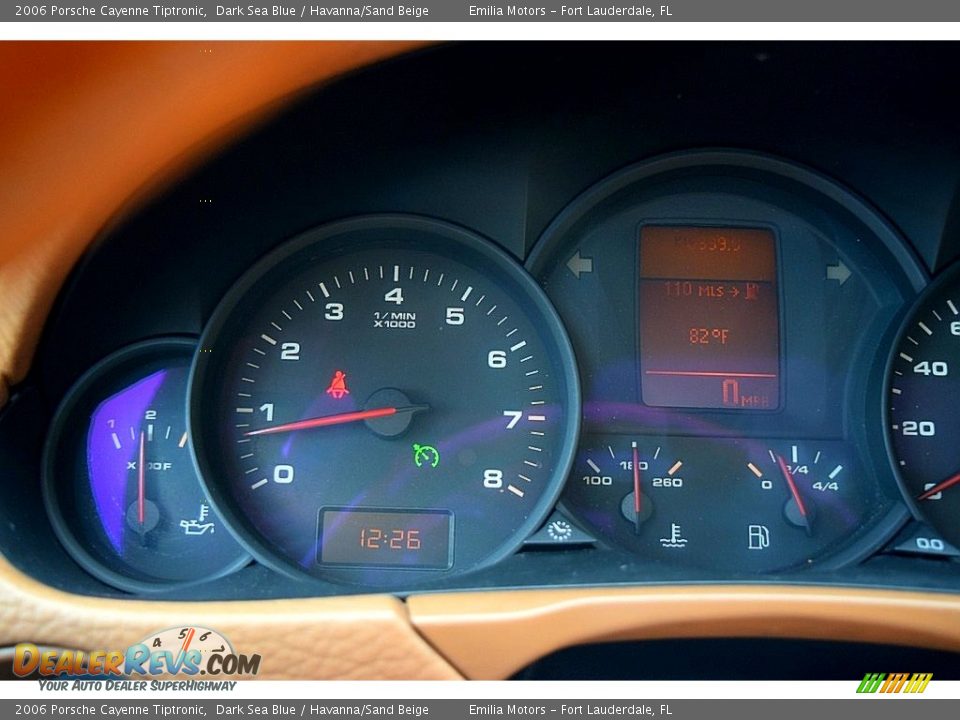 2006 Porsche Cayenne Tiptronic Gauges Photo #33