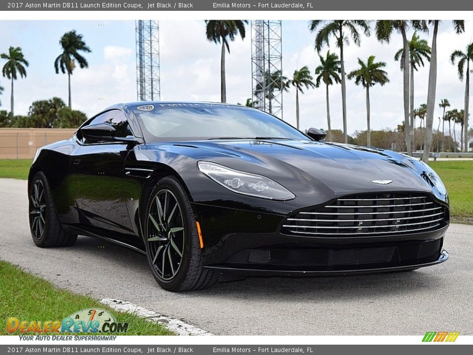 Front 3/4 View of 2017 Aston Martin DB11 Launch Edition Coupe Photo #1