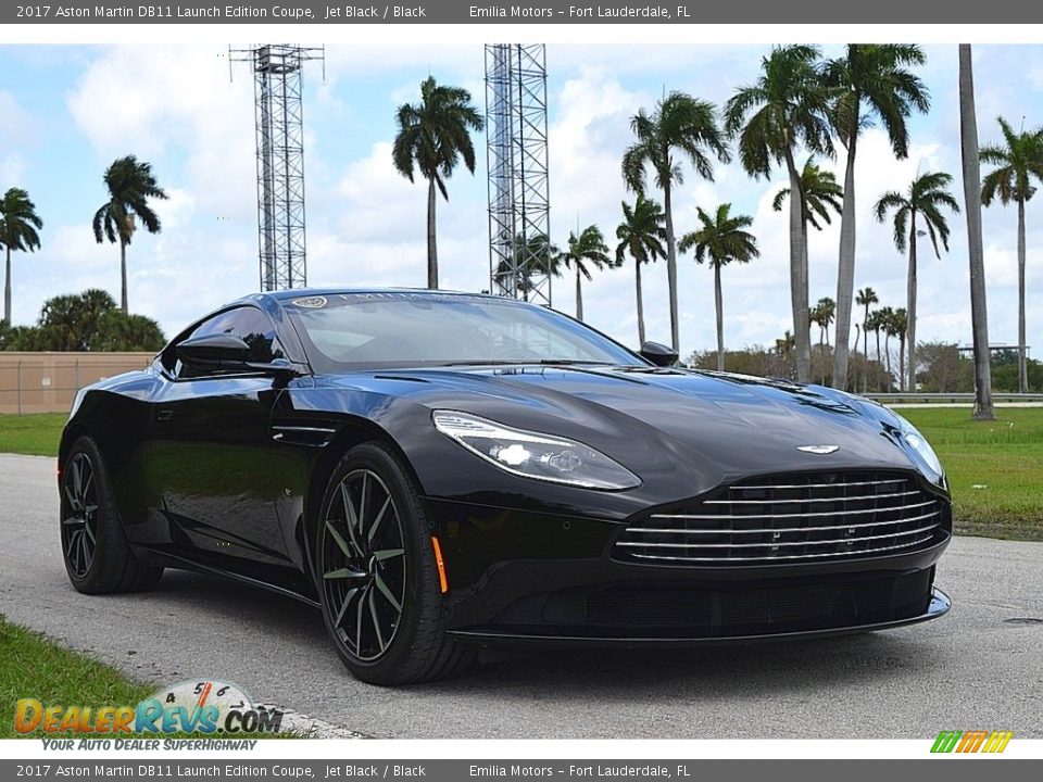 2017 Aston Martin DB11 Launch Edition Coupe Jet Black / Black Photo #3