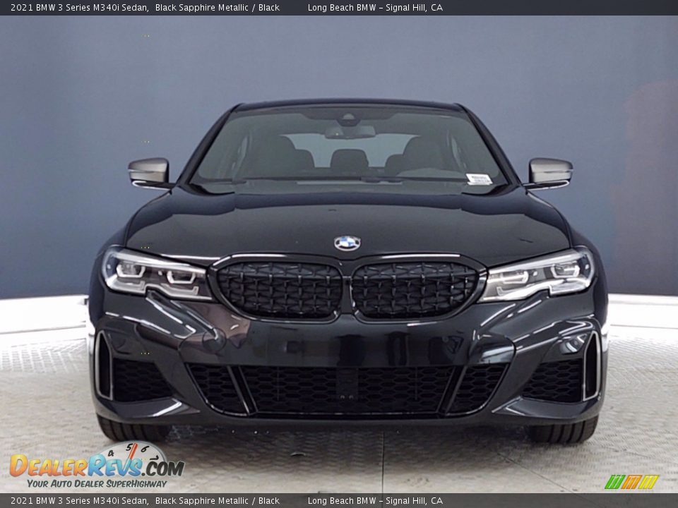 2021 BMW 3 Series M340i Sedan Black Sapphire Metallic / Black Photo #2