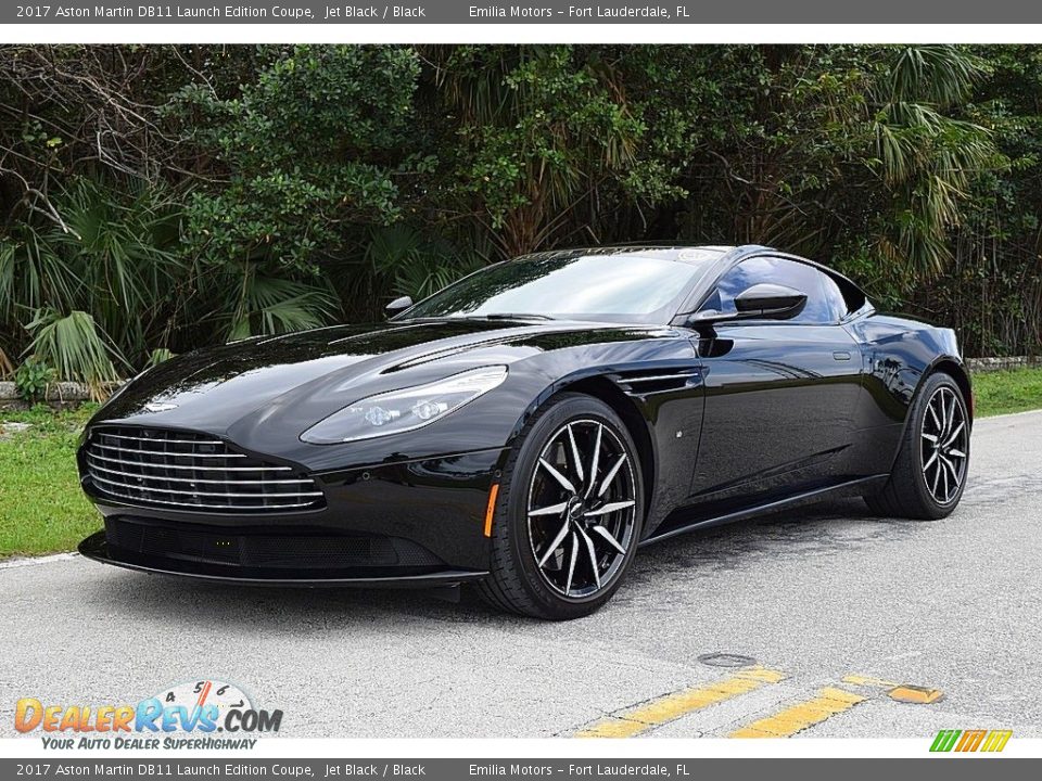 2017 Aston Martin DB11 Launch Edition Coupe Jet Black / Black Photo #4