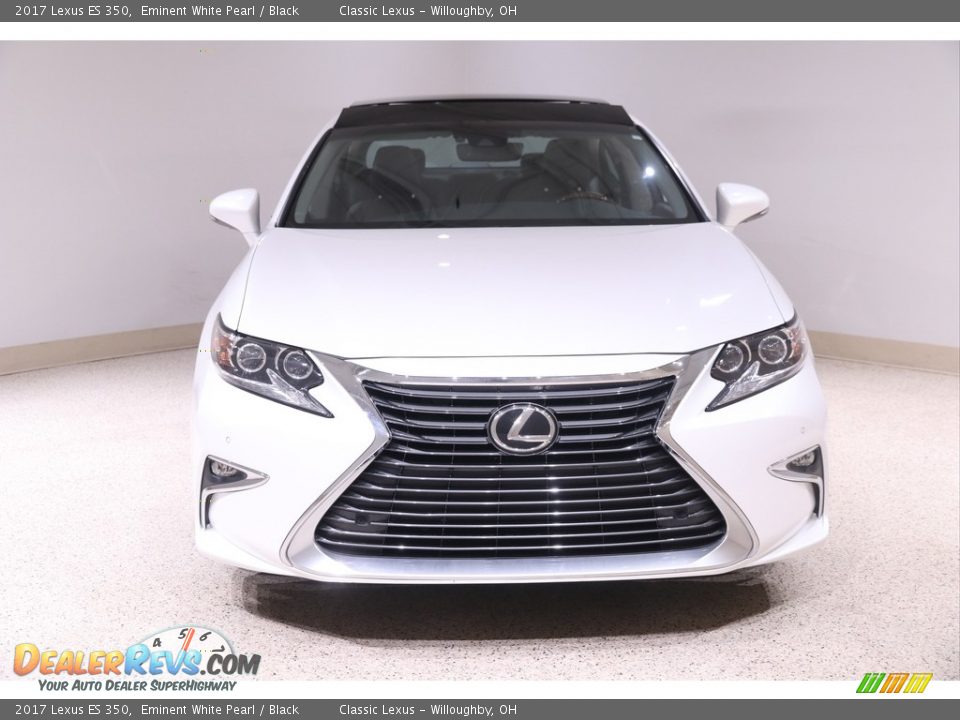 2017 Lexus ES 350 Eminent White Pearl / Black Photo #2