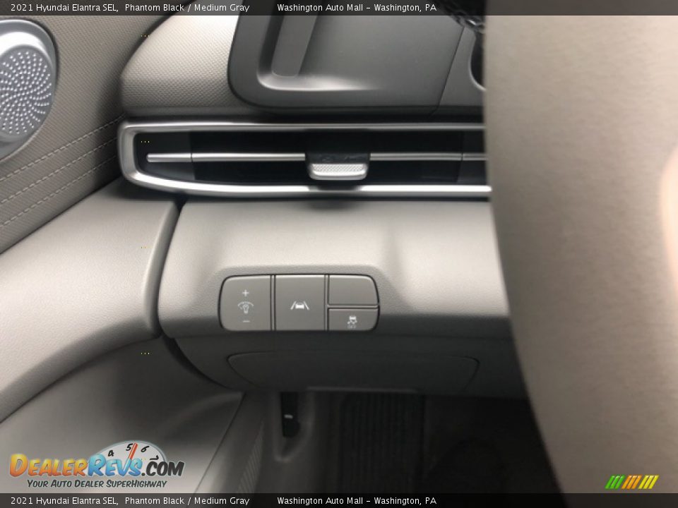 2021 Hyundai Elantra SEL Phantom Black / Medium Gray Photo #13