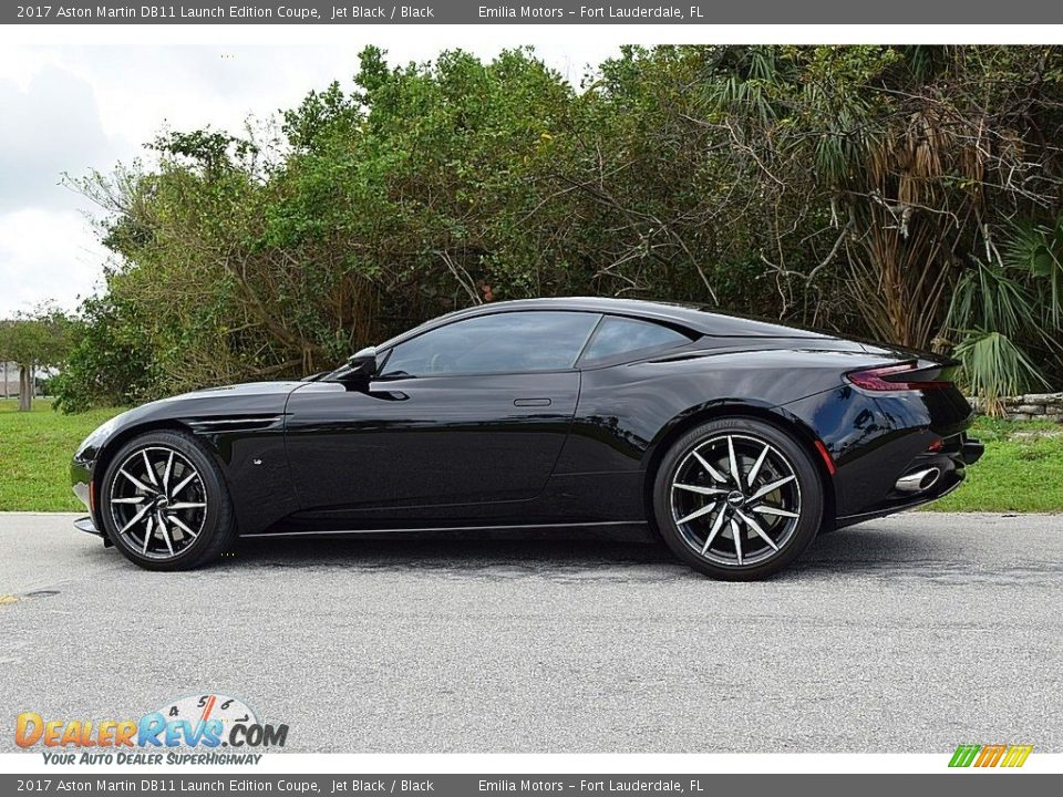 Jet Black 2017 Aston Martin DB11 Launch Edition Coupe Photo #5