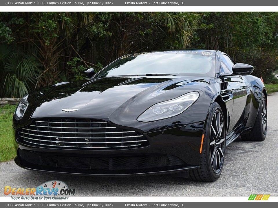 Jet Black 2017 Aston Martin DB11 Launch Edition Coupe Photo #7