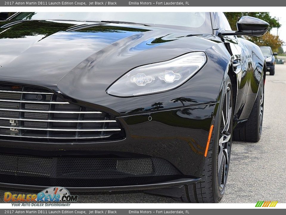 2017 Aston Martin DB11 Launch Edition Coupe Jet Black / Black Photo #9