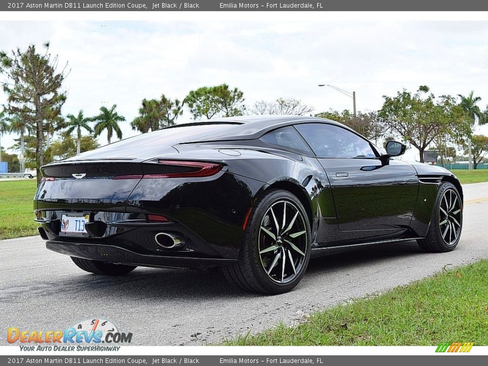 2017 Aston Martin DB11 Launch Edition Coupe Jet Black / Black Photo #11