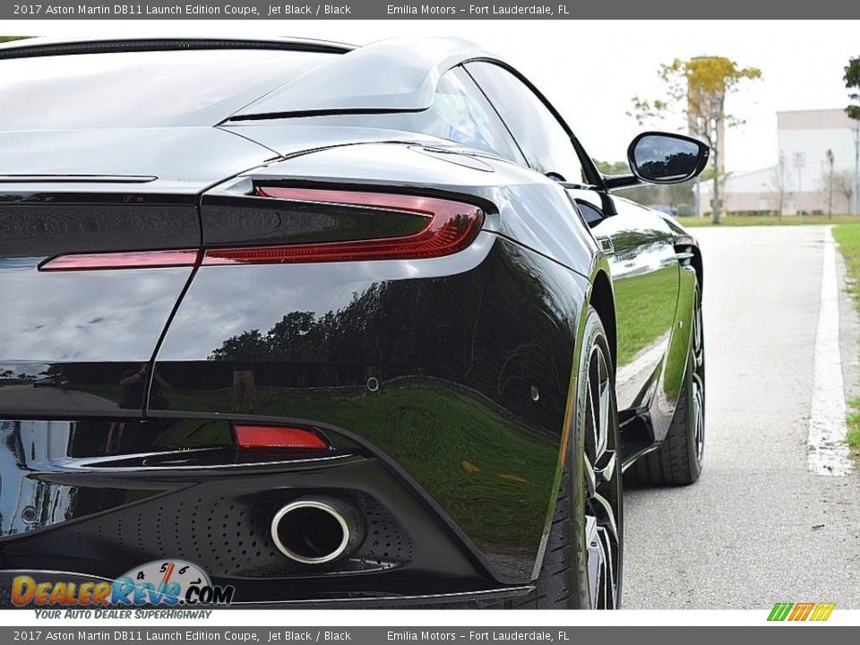 2017 Aston Martin DB11 Launch Edition Coupe Jet Black / Black Photo #12