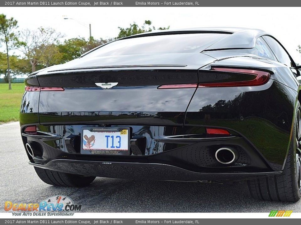 2017 Aston Martin DB11 Launch Edition Coupe Jet Black / Black Photo #13