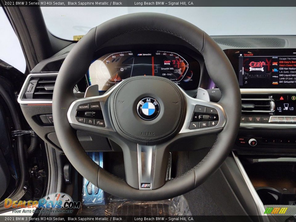 2021 BMW 3 Series M340i Sedan Steering Wheel Photo #8