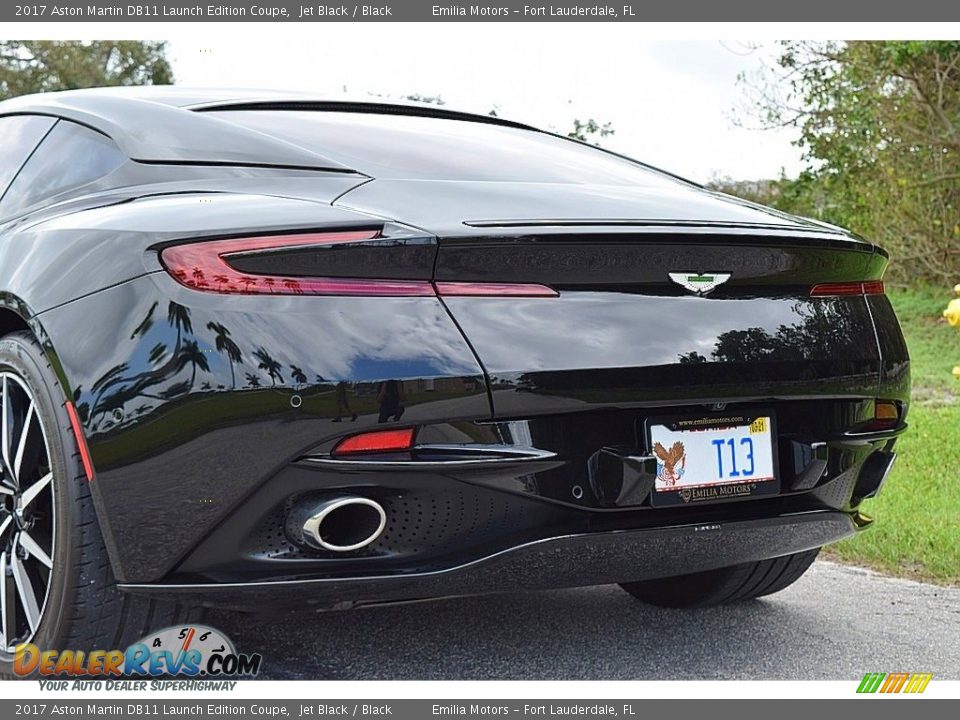 2017 Aston Martin DB11 Launch Edition Coupe Jet Black / Black Photo #14