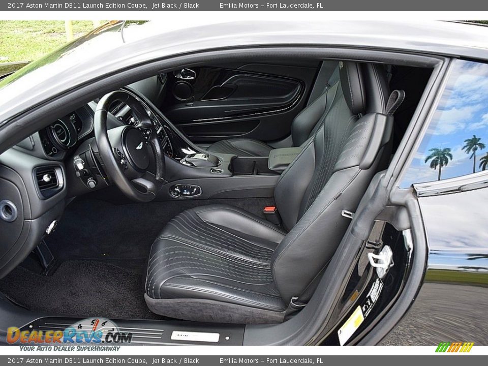 Front Seat of 2017 Aston Martin DB11 Launch Edition Coupe Photo #17