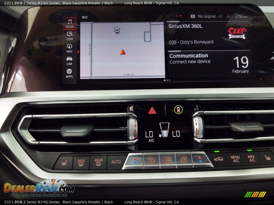 Controls of 2021 BMW 3 Series M340i Sedan Photo #12