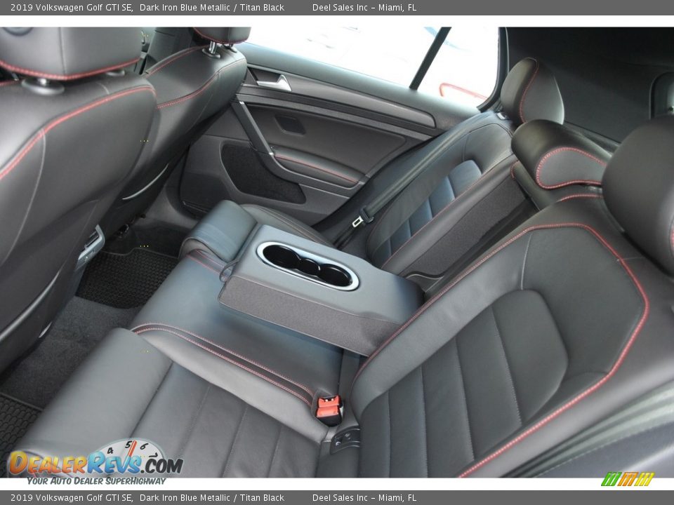 2019 Volkswagen Golf GTI SE Dark Iron Blue Metallic / Titan Black Photo #11