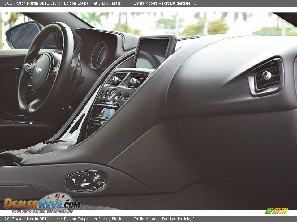 Controls of 2017 Aston Martin DB11 Launch Edition Coupe Photo #23