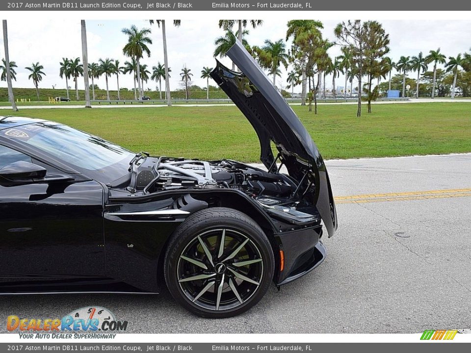 2017 Aston Martin DB11 Launch Edition Coupe Jet Black / Black Photo #30