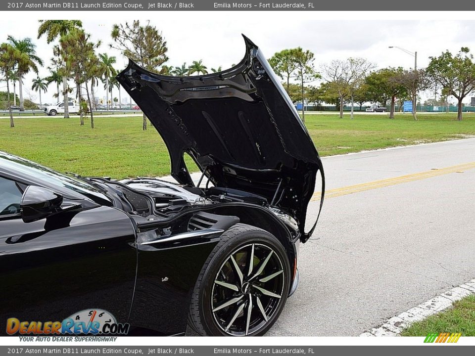 2017 Aston Martin DB11 Launch Edition Coupe Jet Black / Black Photo #31