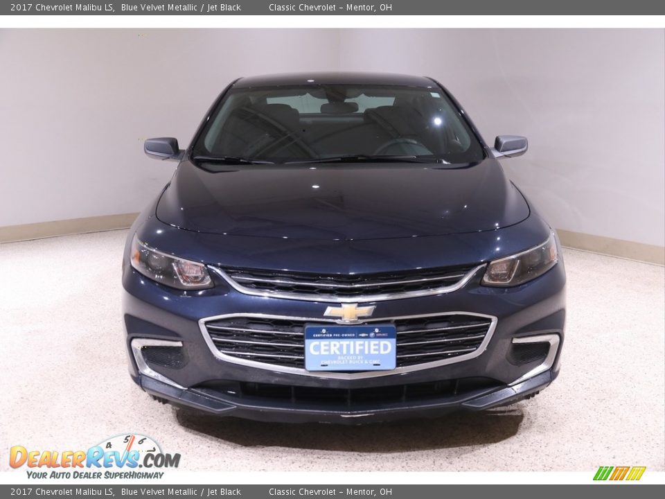 2017 Chevrolet Malibu LS Blue Velvet Metallic / Jet Black Photo #2