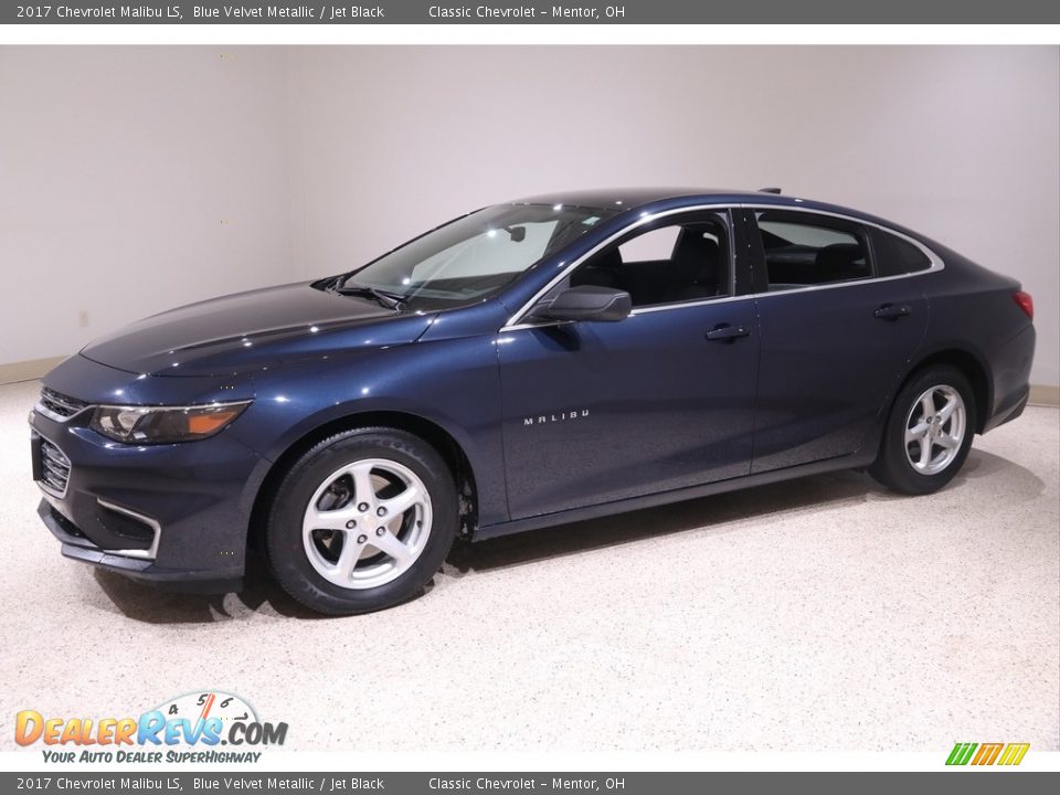 2017 Chevrolet Malibu LS Blue Velvet Metallic / Jet Black Photo #3