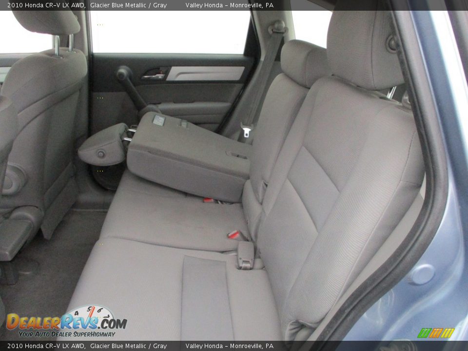 2010 Honda CR-V LX AWD Glacier Blue Metallic / Gray Photo #13