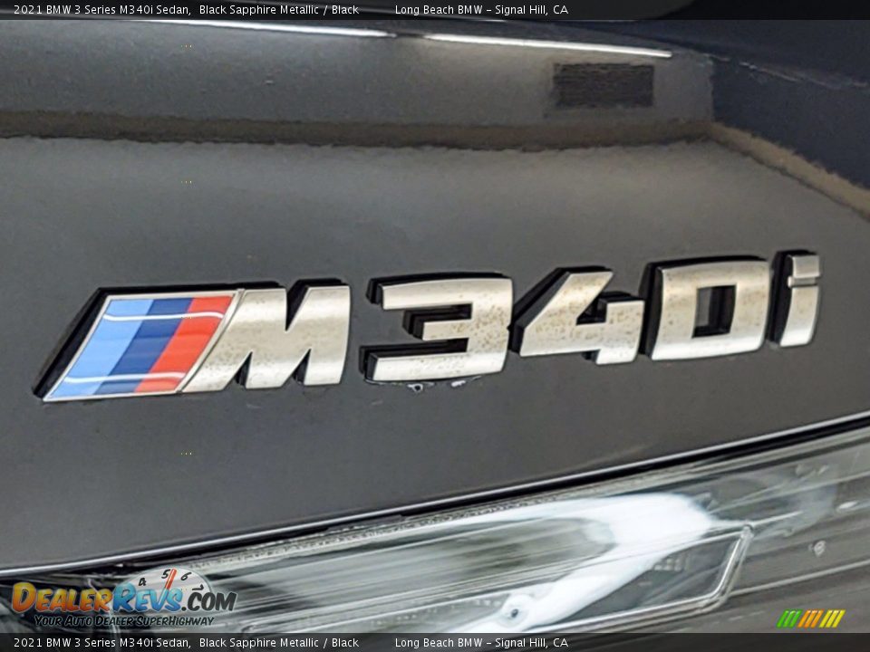 2021 BMW 3 Series M340i Sedan Black Sapphire Metallic / Black Photo #24