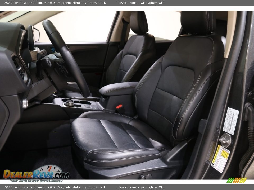 2020 Ford Escape Titanium 4WD Magnetic Metallic / Ebony Black Photo #5